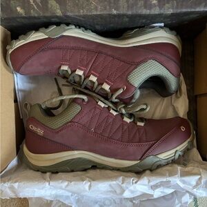 OBOZ Ousel Women’s Leather Hiking Shoes